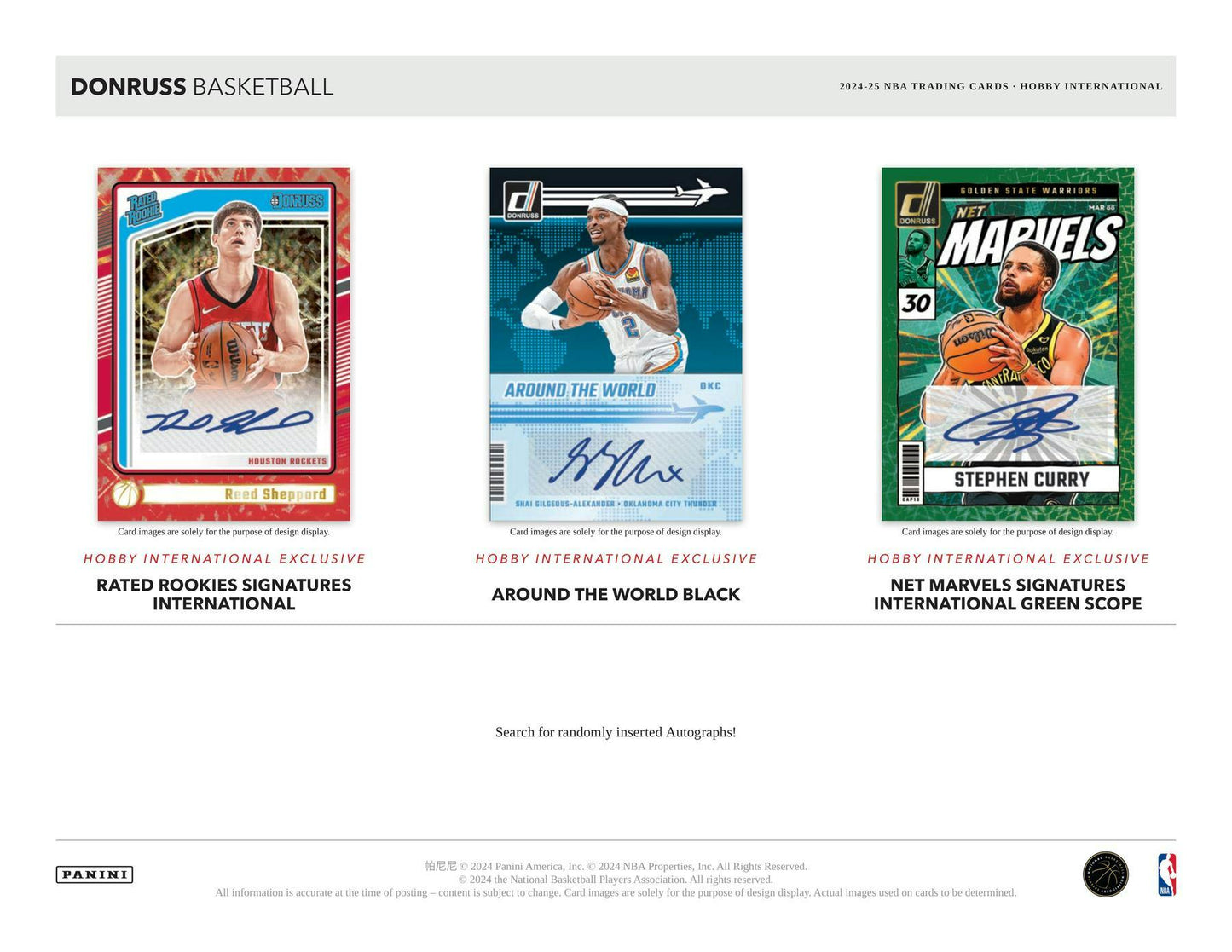 2024 - 25 Panini Donruss Basketball International Hobby Box – Columbia Sports Cards & More - Columbia Hobby - Sports Card Boxes - Toploaders - Card Savers
