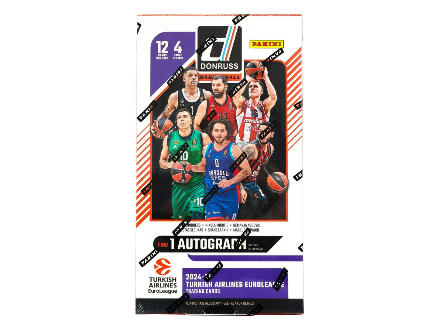 2024 - 25 Panini Donruss Turkish Airlines EuroLeague Basketball Hobby Box - Columbia Hobby - Sports Card Boxes - Toploaders - Card Savers