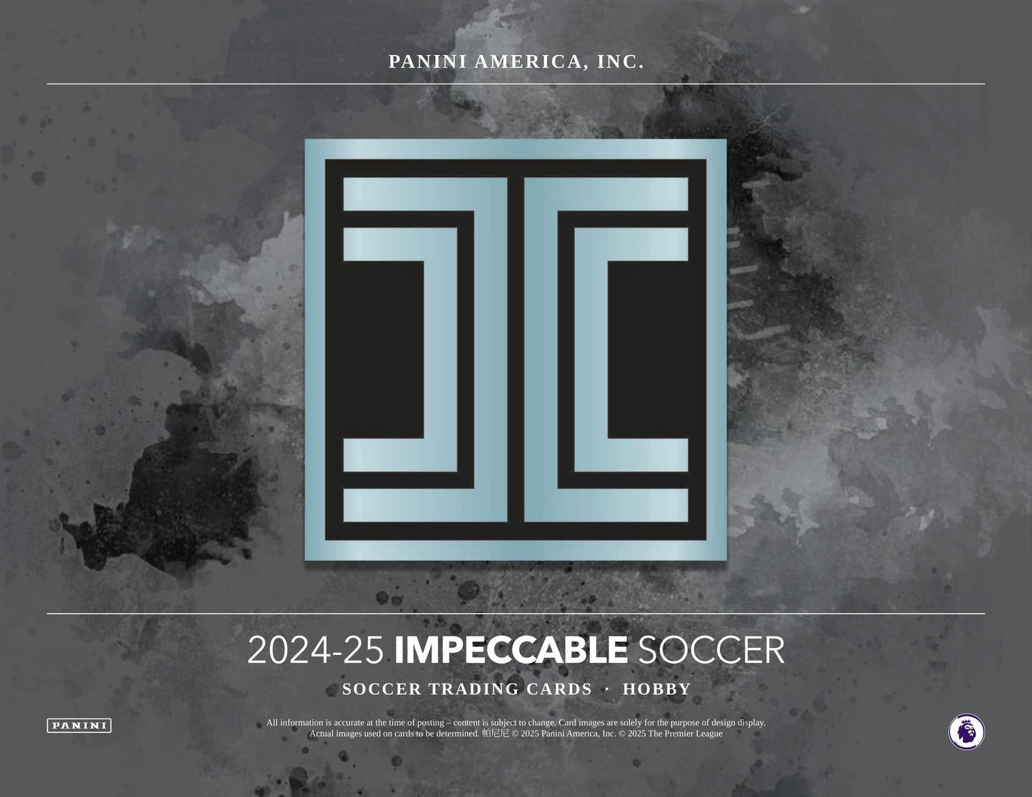 2024 - 25 Panini Impeccable Soccer Hobby Box - Columbia Hobby - Sports Card Boxes - Toploaders - Card Savers