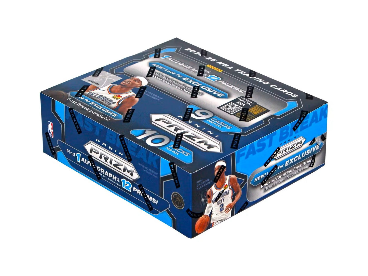 2024 - 25 Panini Prizm Basketball Fast Break Box - Columbia Hobby - Sports Card Boxes - Toploaders - Card Savers