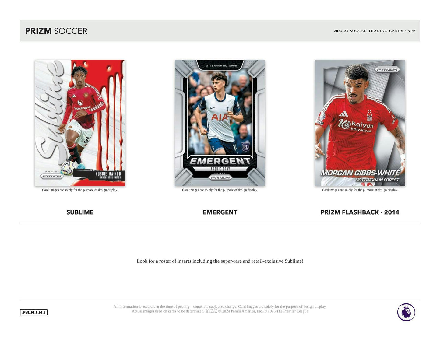 2024 - 25 Panini Prizm Premier League EPL Soccer 6 - Pack Blaster Box (Pink Mosaic Prizms!) - Columbia Hobby - Sports Card Boxes - Toploaders - Card Savers