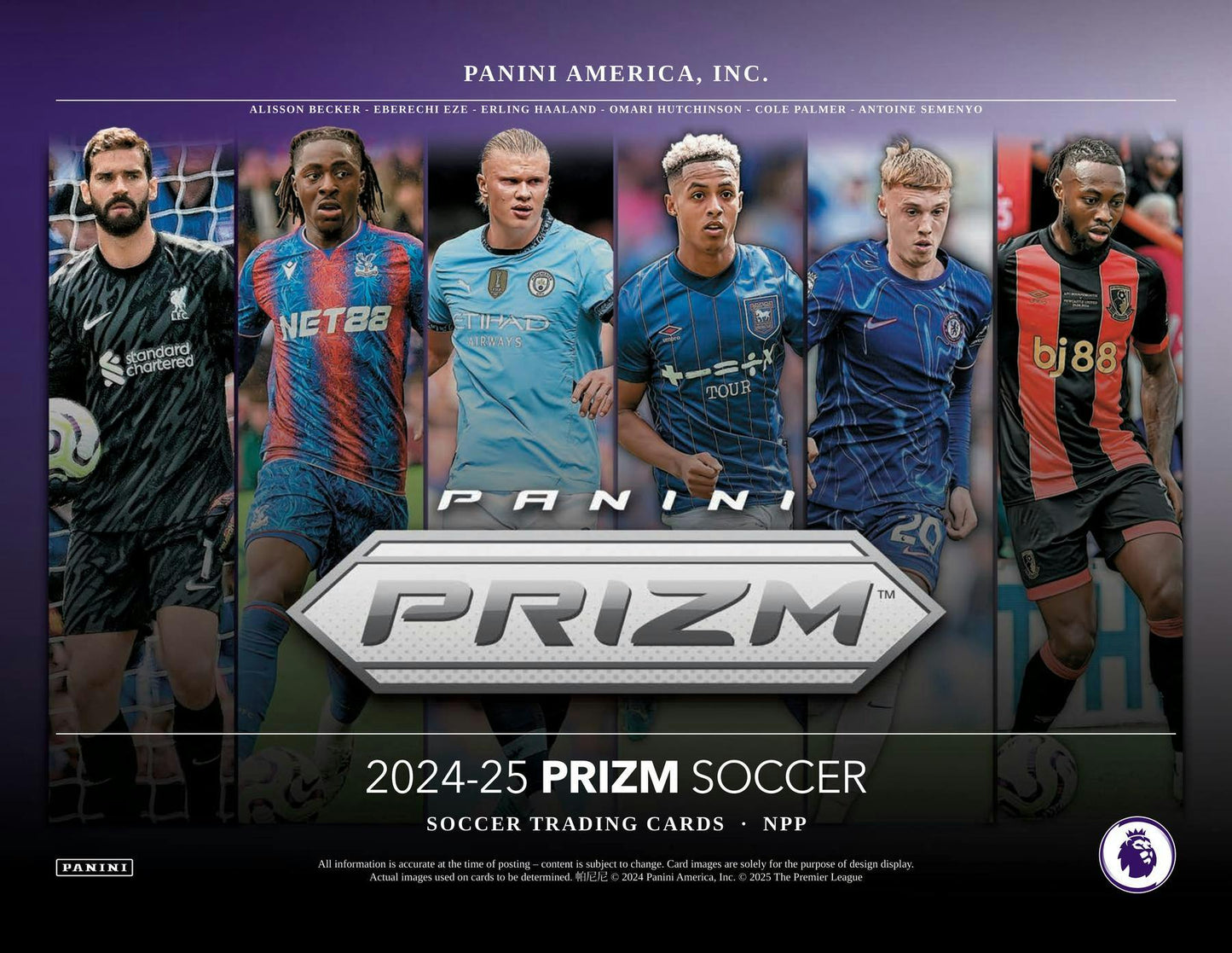 2024 - 25 Panini Prizm Premier League EPL Soccer 6 - Pack Blaster Box (Pink Mosaic Prizms!) - Columbia Hobby - Sports Card Boxes - Toploaders - Card Savers