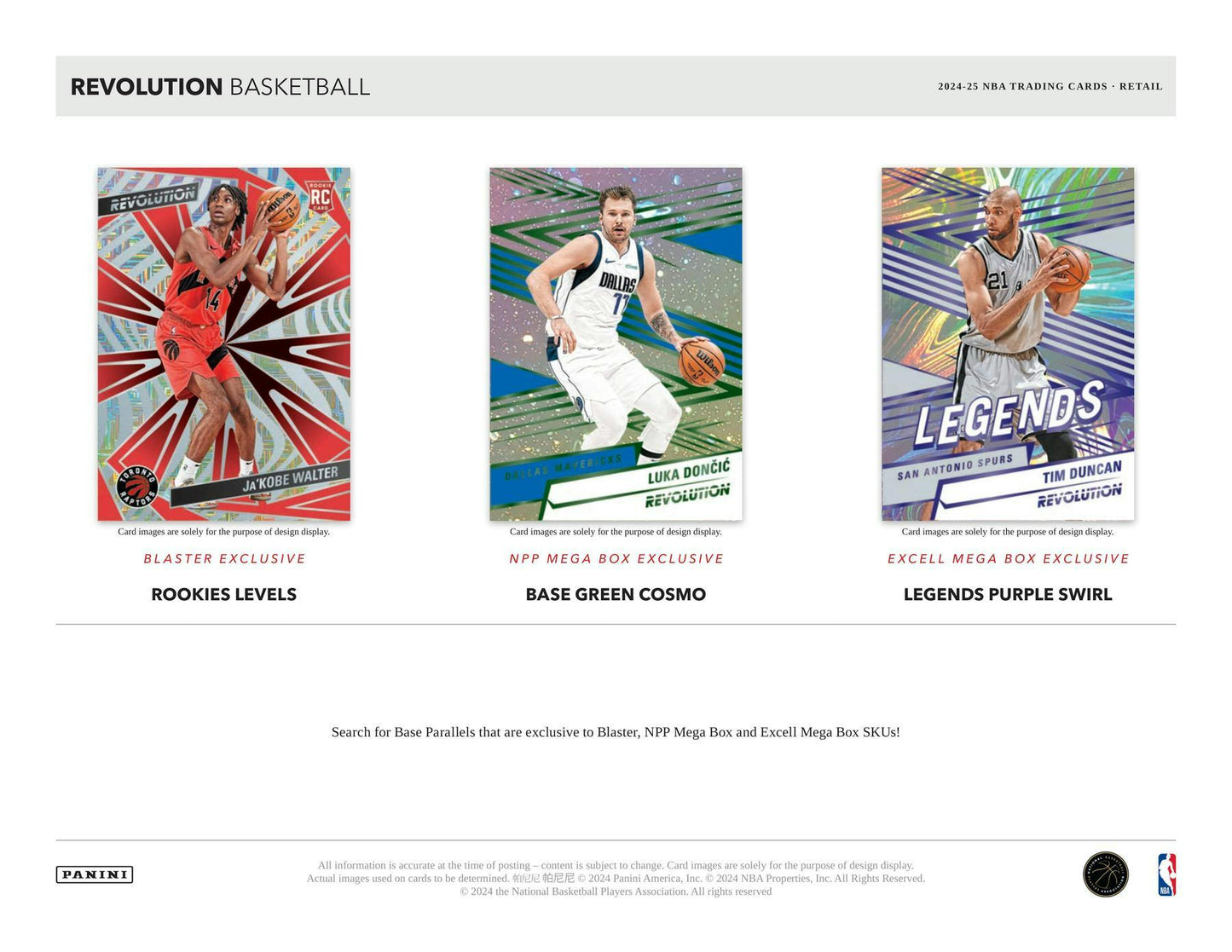 2024 - 25 Panini Revolution Basketball 6 - Pack Blaster Box - Columbia Hobby - Sports Card Boxes - Toploaders - Card Savers