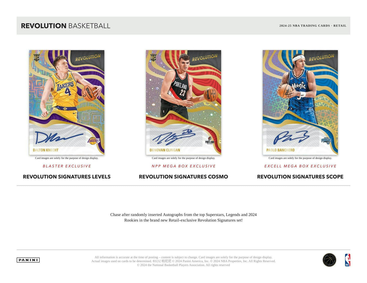 2024 - 25 Panini Revolution Basketball 6 - Pack Blaster Box - Columbia Hobby - Sports Card Boxes - Toploaders - Card Savers