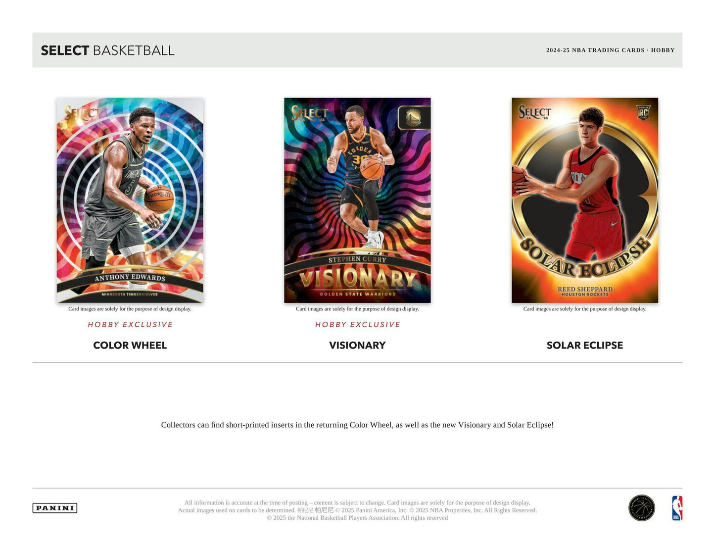 2024 - 25 Panini Select Basketball Hobby Box - Columbia Hobby - Sports Card Boxes - Toploaders - Card Savers