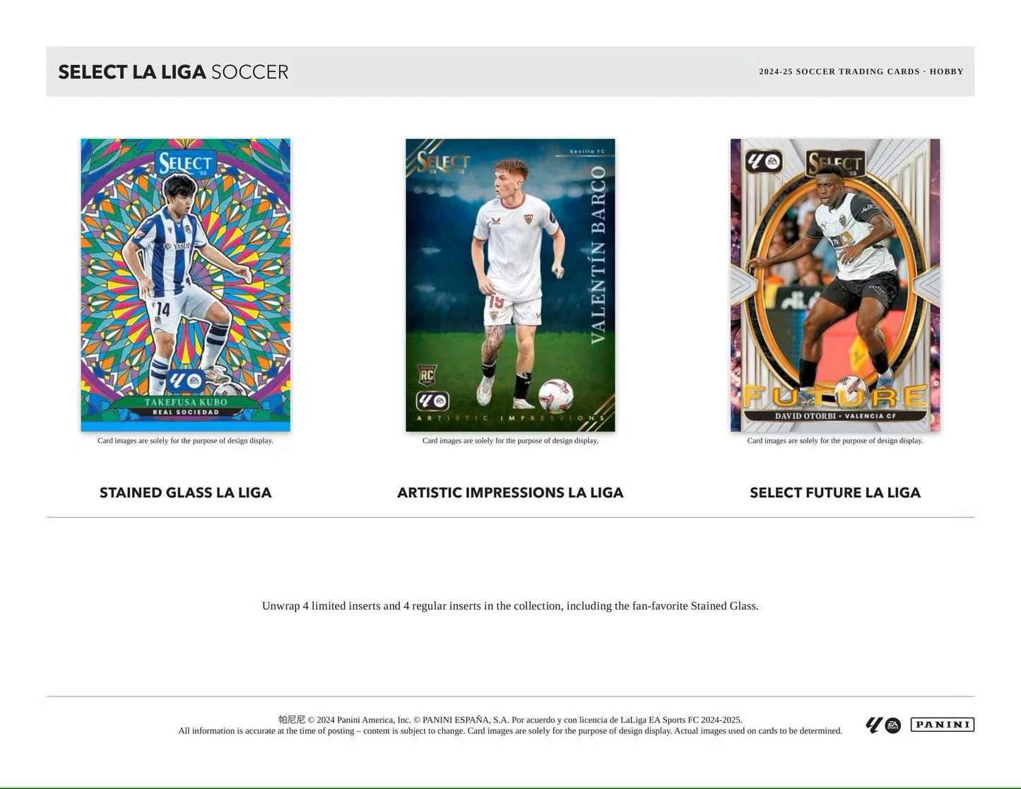 2024 - 25 Panini Select La Liga Soccer Hobby Box - Columbia Hobby - Sports Card Boxes - Toploaders - Card Savers