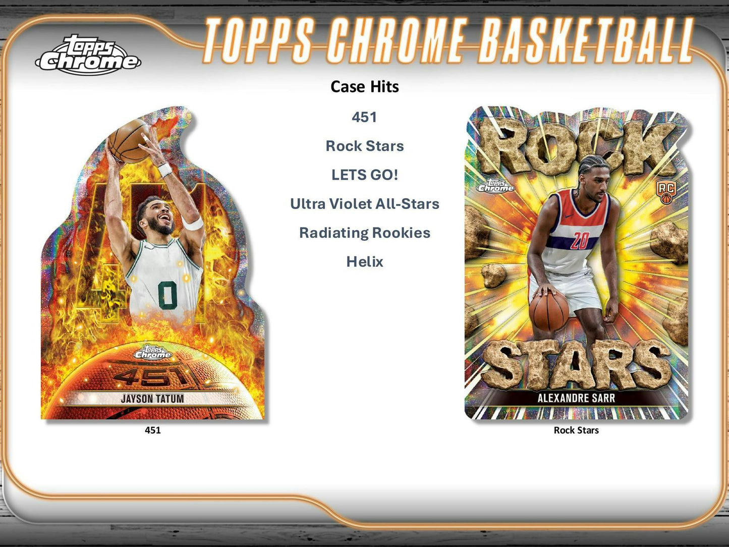 2024 - 25 Topps Chrome Basketball Breaker Delight Box - Columbia Hobby - Sports Card Boxes - Toploaders - Card Savers