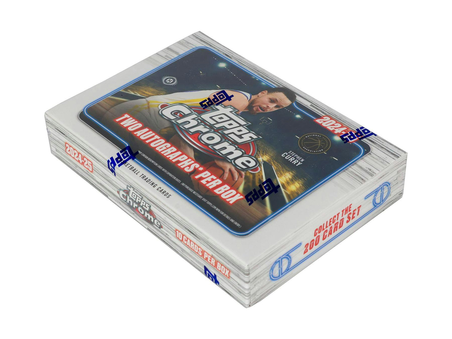 2024 - 25 Topps Chrome Basketball Breaker Delight Box - Columbia Hobby - Sports Card Boxes - Toploaders - Card Savers