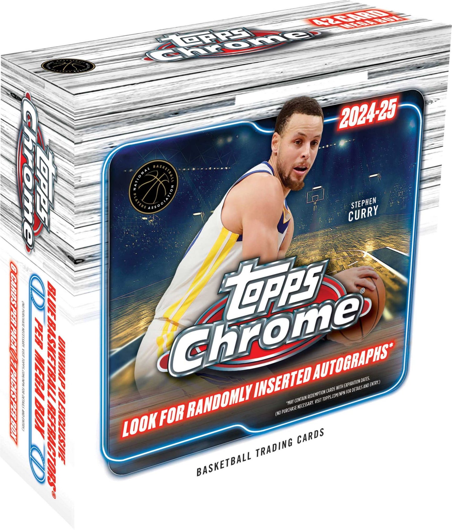 2024 - 25 Topps Chrome Basketball Mega Monster Box - Columbia Hobby - Sports Card Boxes - Toploaders - Card Savers