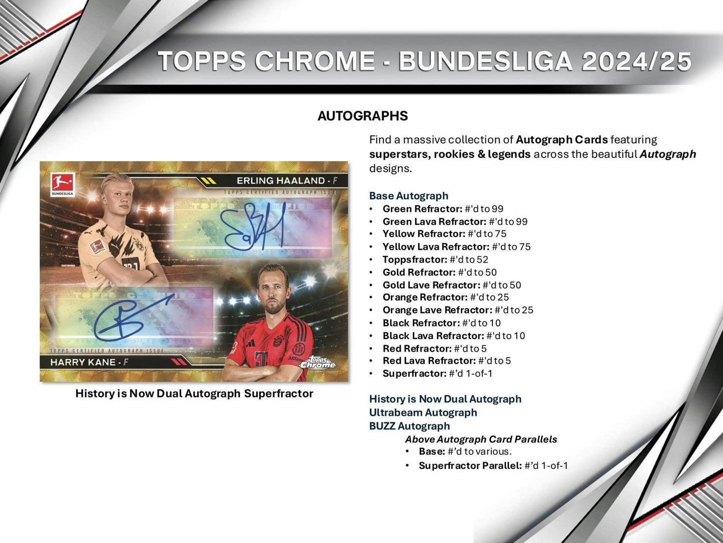 2024 - 25 Topps Chrome Bundesliga Hobby Box | Columbia Sports Cards & More - Columbia Hobby - Sports Card Boxes - Toploaders - Card Savers