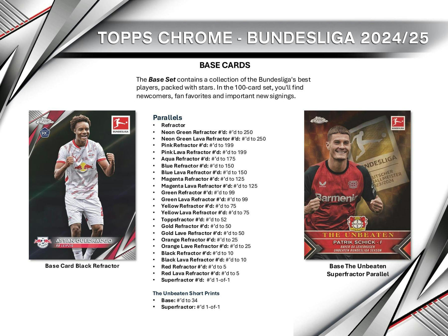 2024 - 25 Topps Chrome Bundesliga Hobby Box | Columbia Sports Cards & More - Columbia Hobby - Sports Card Boxes - Toploaders - Card Savers