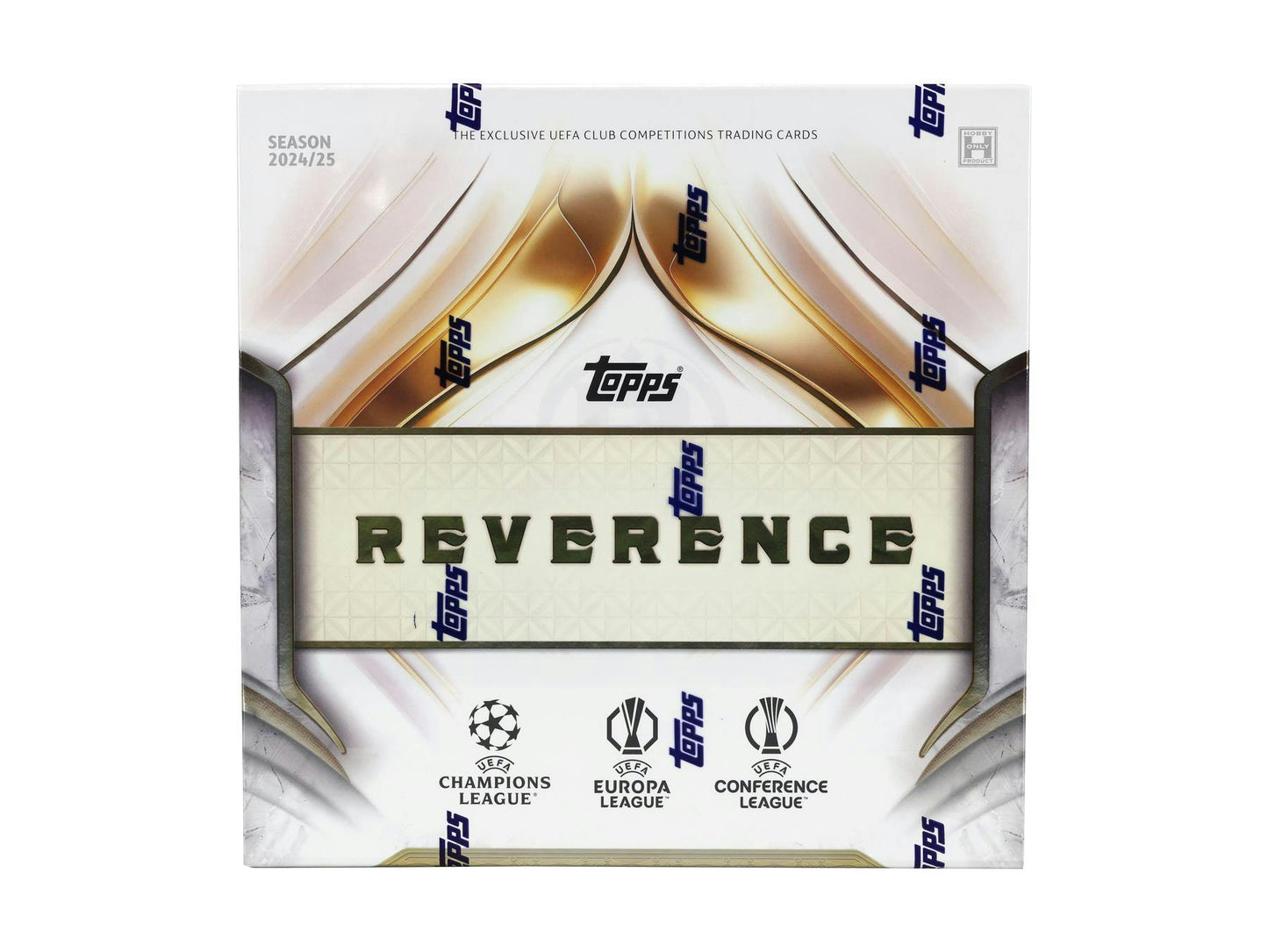 2024 - 25 Topps Reverence UEFA Club Competitions Soccer Hobby Box - Columbia Hobby - Sports Card Boxes - Toploaders - Card Savers