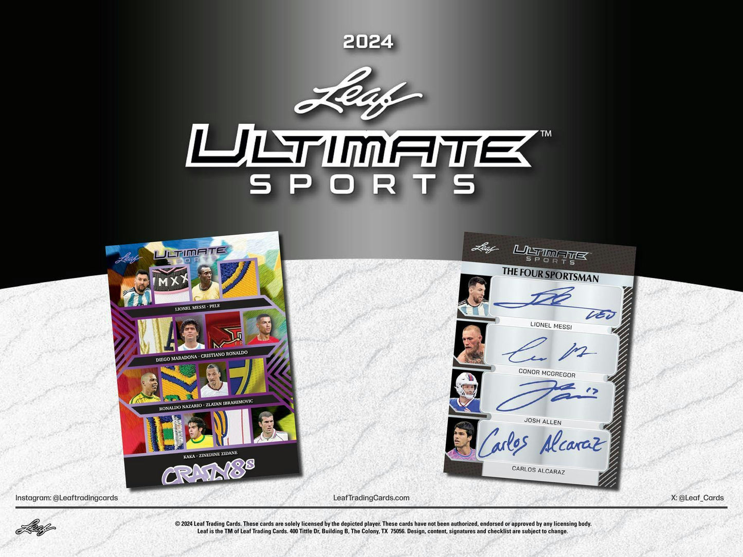 2024 Leaf Ultimate Sports Hobby Box - Columbia Hobby - Sports Card Boxes - Toploaders - Card Savers