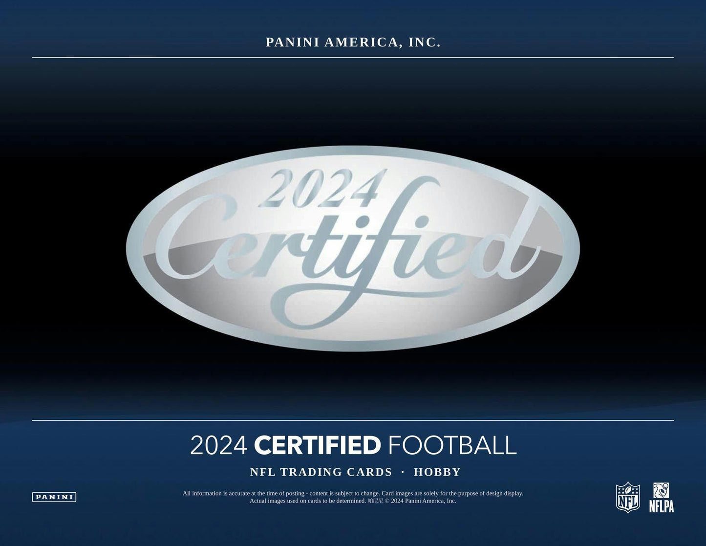 2024 Panini Certified Football Hobby Box - Columbia Hobby - Sports Card Boxes - Toploaders - Card Savers