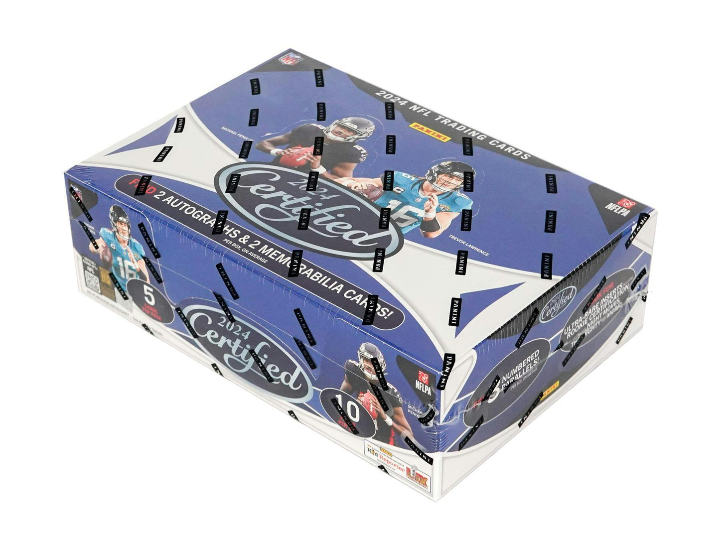 2024 Panini Certified Football Hobby Box - Columbia Hobby - Sports Card Boxes - Toploaders - Card Savers