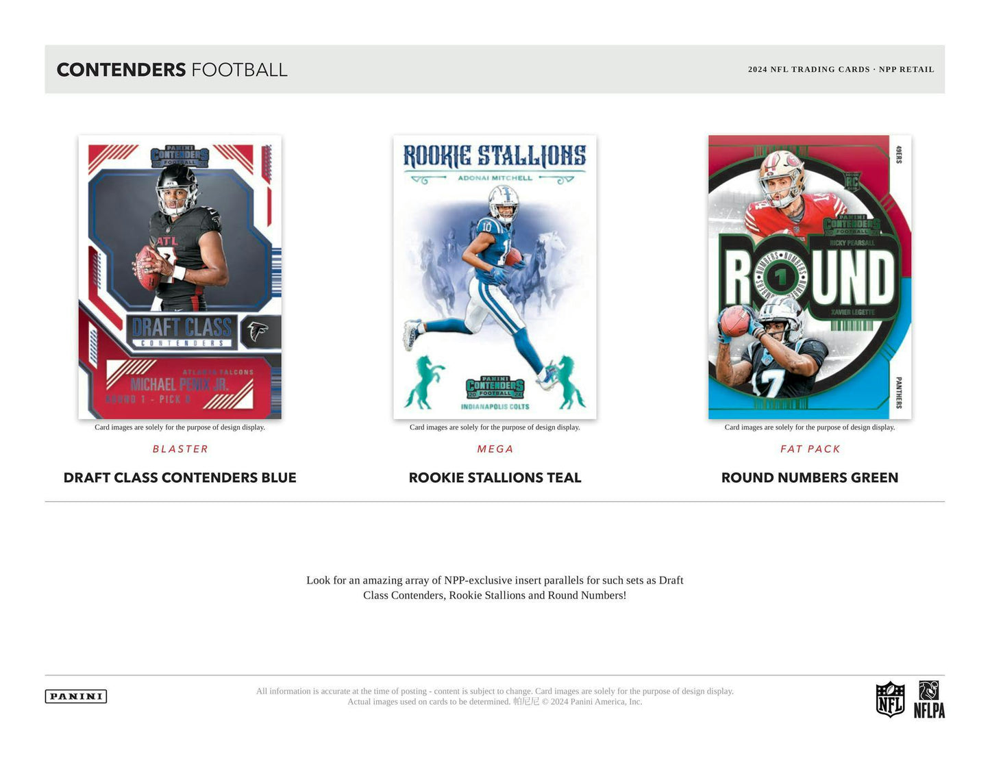 2024 Panini Contenders Football Retail 24 - Pack Box | Columbia Sports Cards & More - Columbia Hobby - Sports Card Boxes - Toploaders - Card Savers