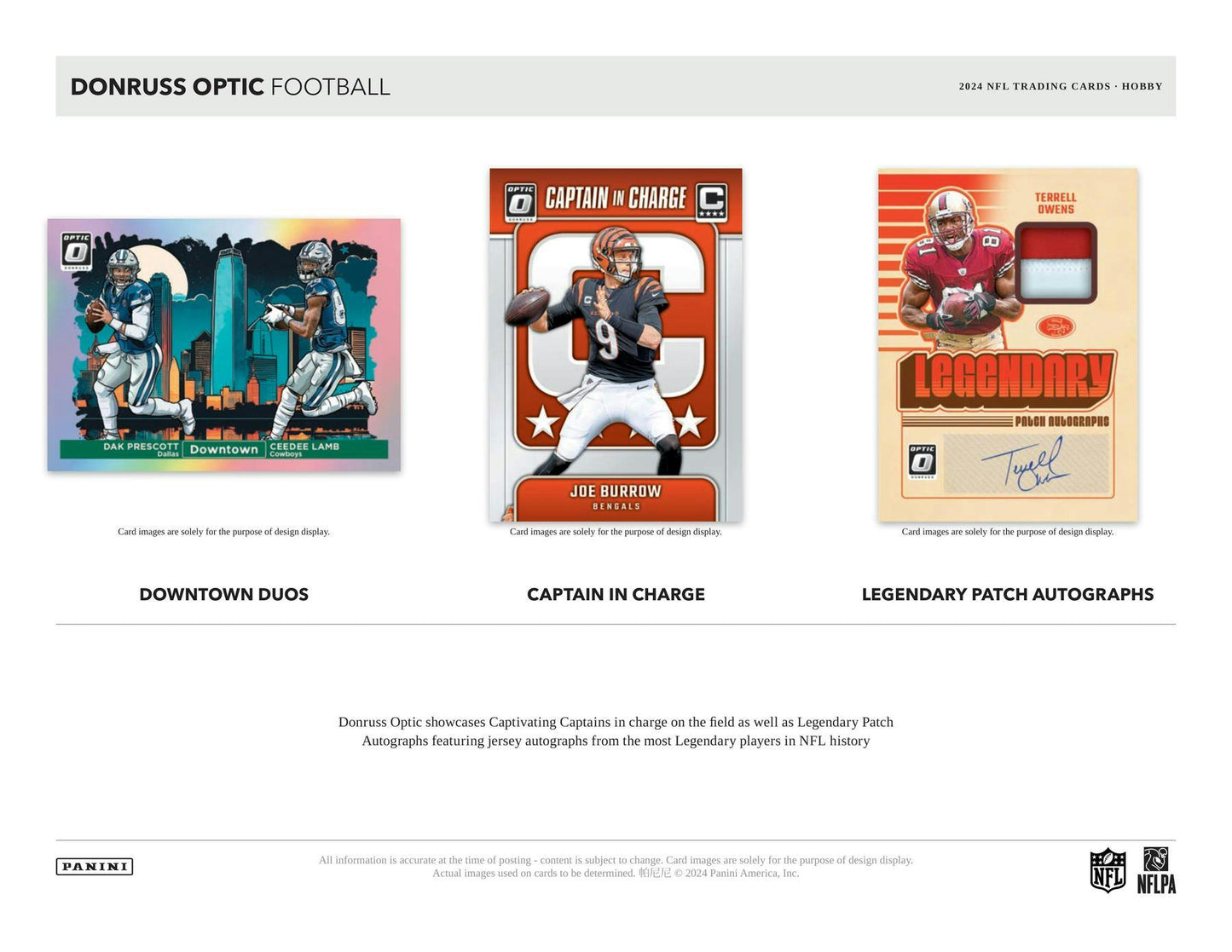 2024 Panini Donruss Optic Football Hobby Box - Columbia Hobby - Sports Card Boxes - Toploaders - Card Savers