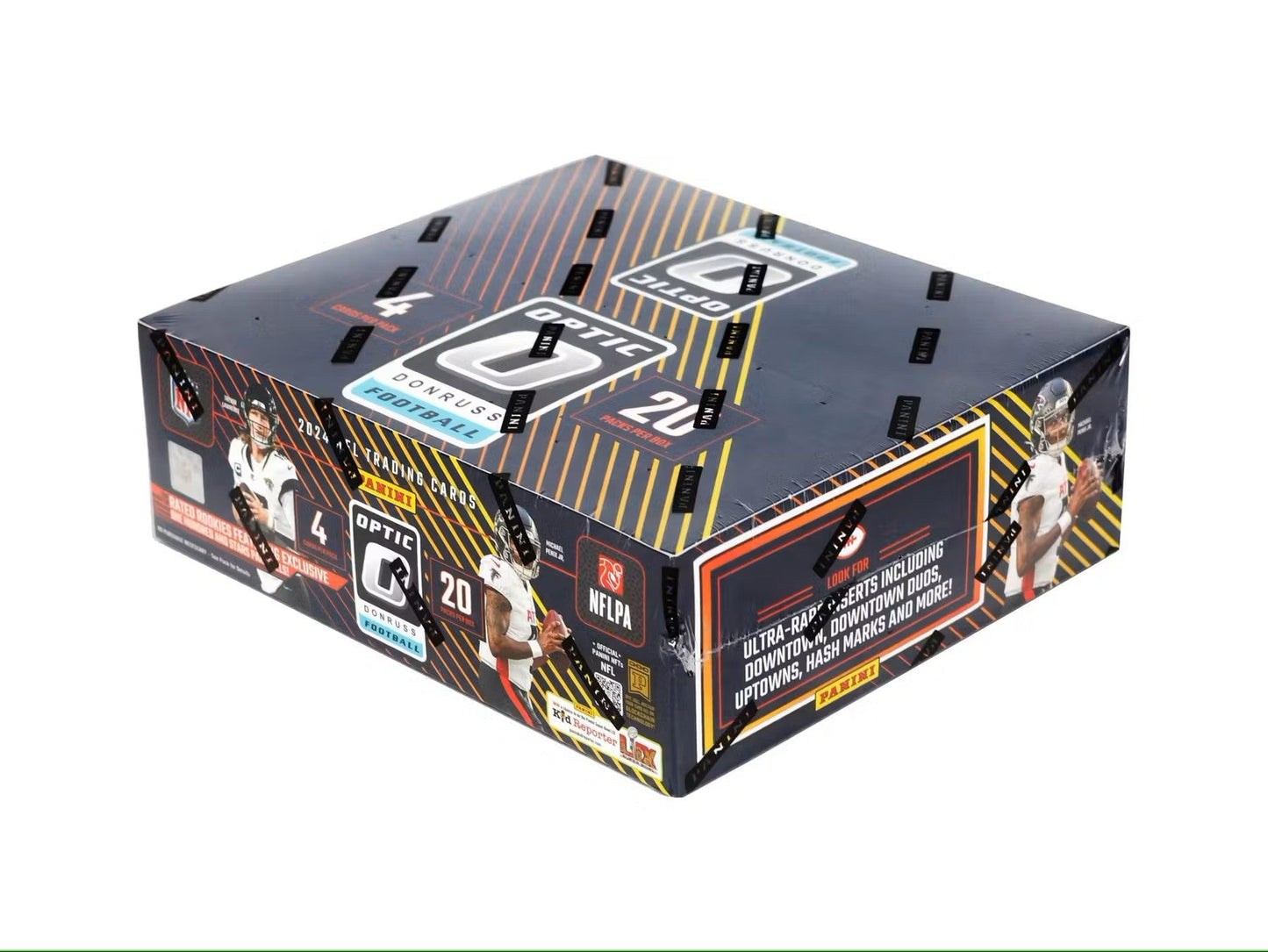 2024 Panini Donruss Optic Football Retail 20 - Pack Box - Columbia Hobby - Sports Card Boxes - Toploaders - Card Savers
