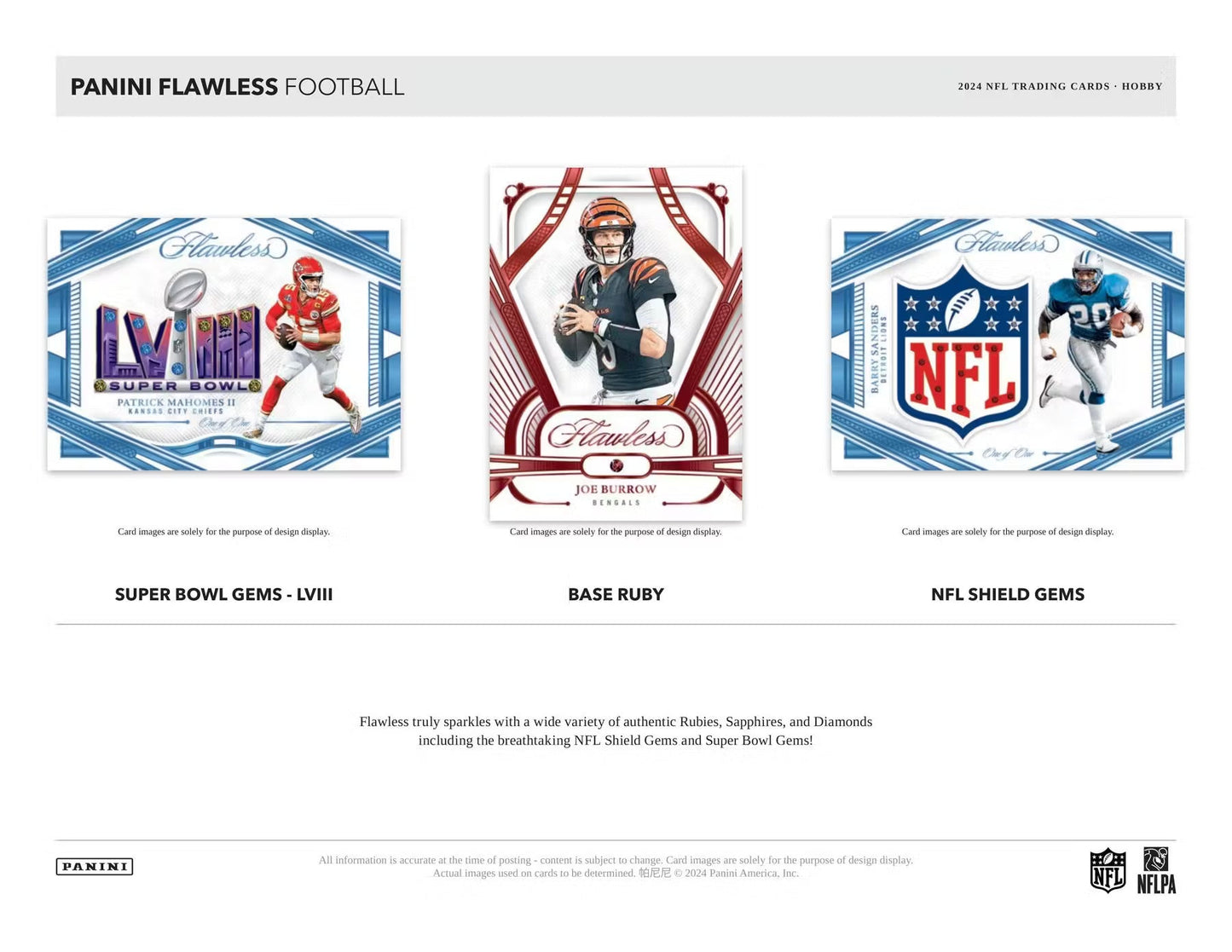 2024 Panini Flawless Football Hobby 2 - Box Case - Columbia Hobby - Sports Card Boxes - Toploaders - Card Savers