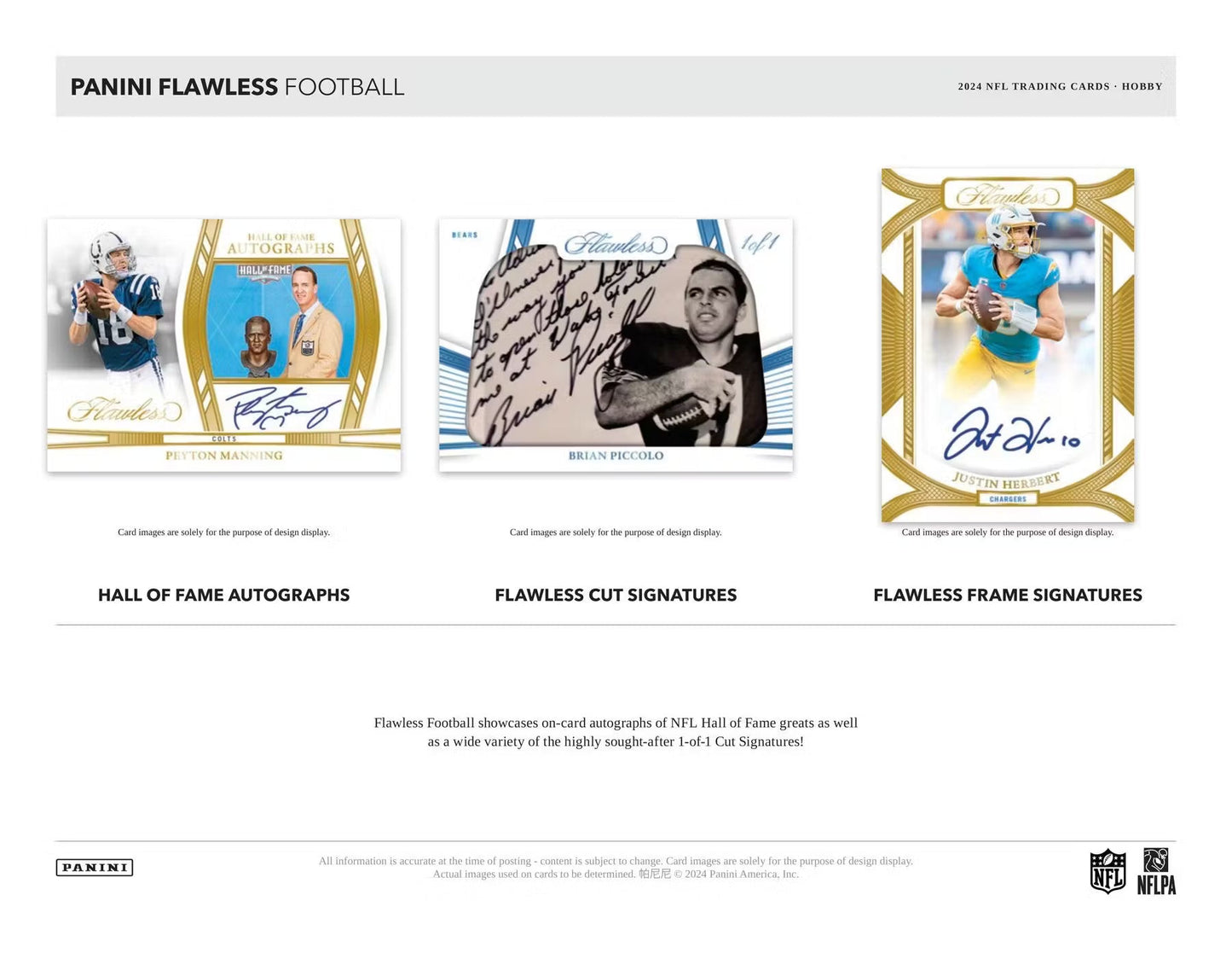 2024 Panini Flawless Football Hobby 2 - Box Case - Columbia Hobby - Sports Card Boxes - Toploaders - Card Savers