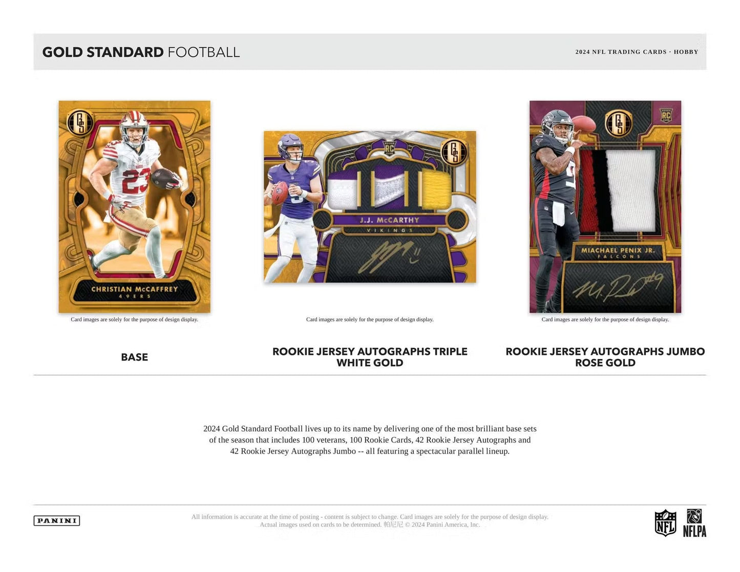 2024 Panini Gold Standard Football Hobby Box - Columbia Hobby - Sports Card Boxes - Toploaders - Card Savers