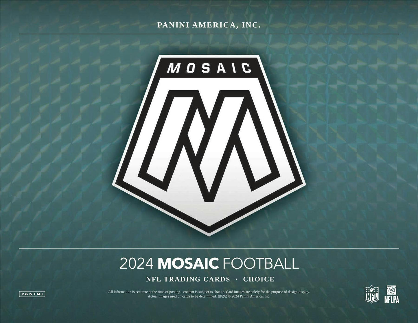 2024 Panini Mosaic Football Choice Box - Columbia Hobby - Sports Card Boxes - Toploaders - Card Savers