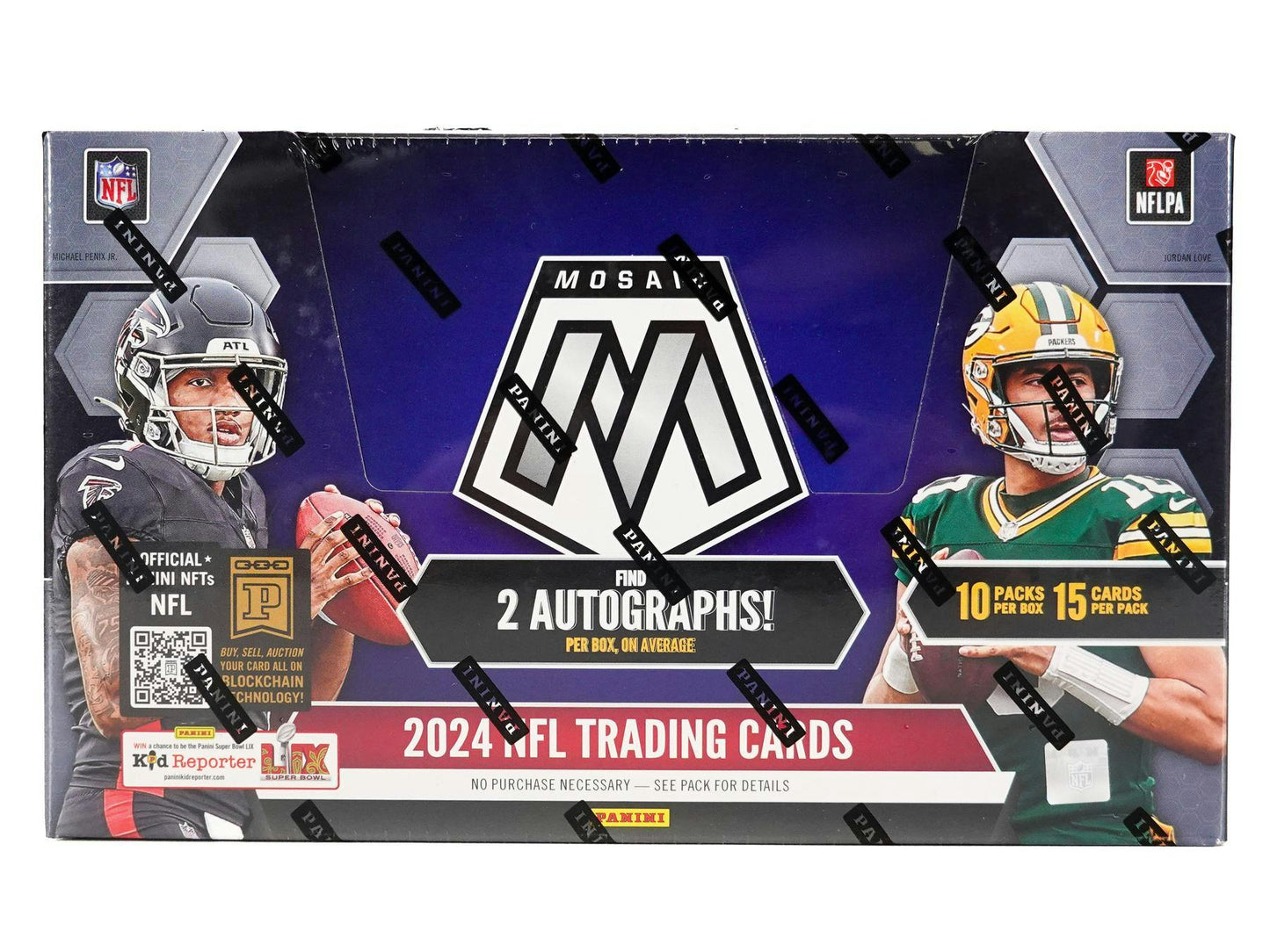 2024 Panini Mosaic Football Hobby Box - Columbia Hobby - Sports Card Boxes - Toploaders - Card Savers