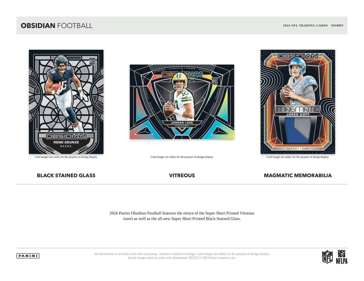 2024 Panini Obsidian Football Hobby Box - Columbia Hobby - Sports Card Boxes - Toploaders - Card Savers