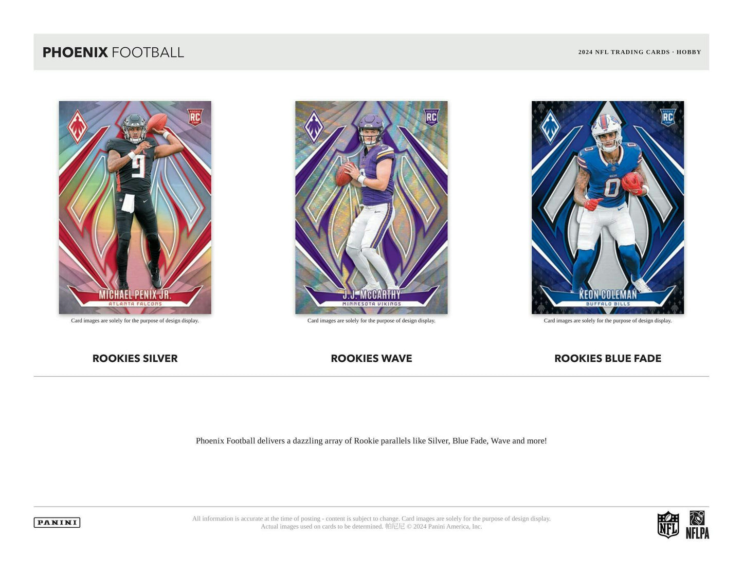 2024 Panini Phoenix Football Hobby Box - Columbia Hobby - Sports Card Boxes - Toploaders - Card Savers