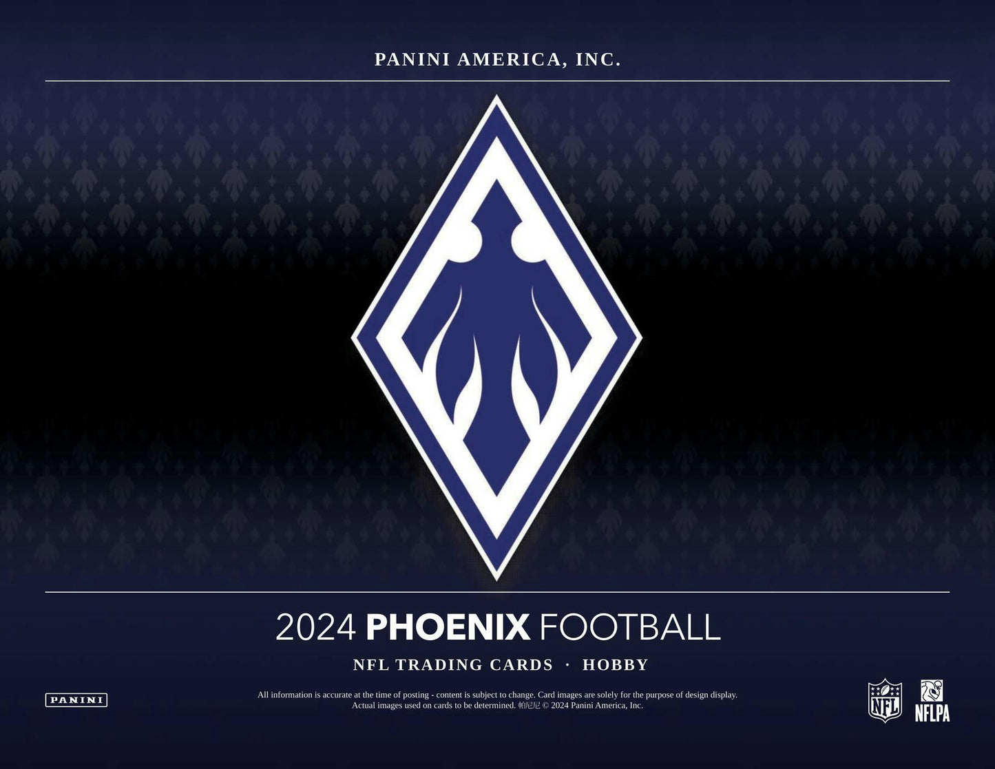 2024 Panini Phoenix Football Hobby Box - Columbia Hobby - Sports Card Boxes - Toploaders - Card Savers