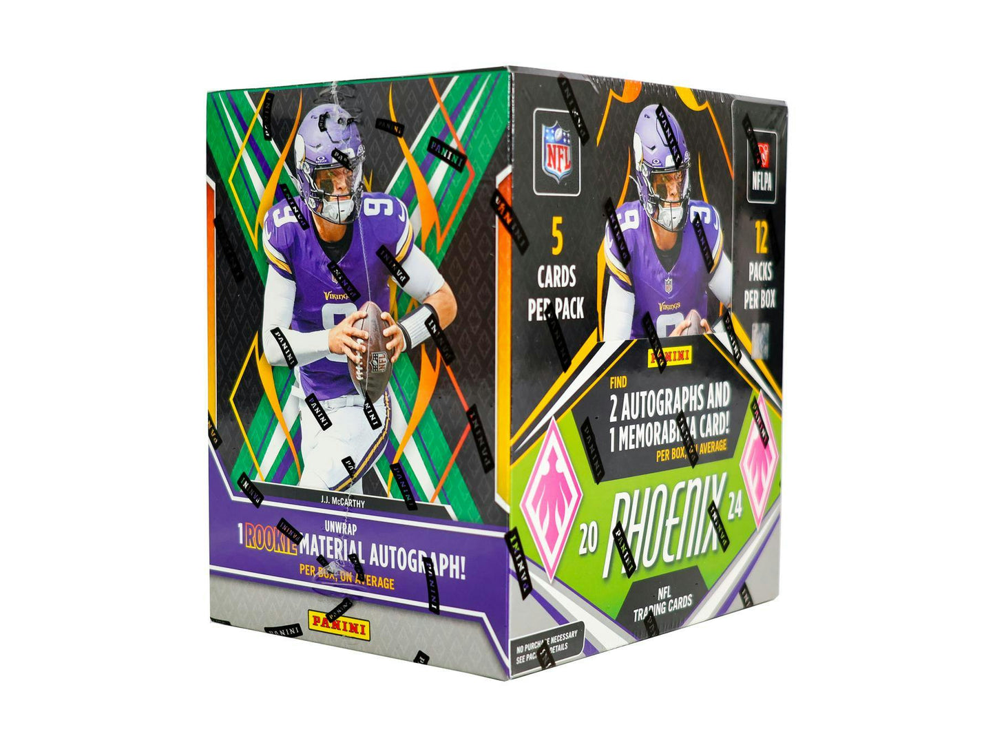 2024 Panini Phoenix Football Hobby Box - Columbia Hobby - Sports Card Boxes - Toploaders - Card Savers