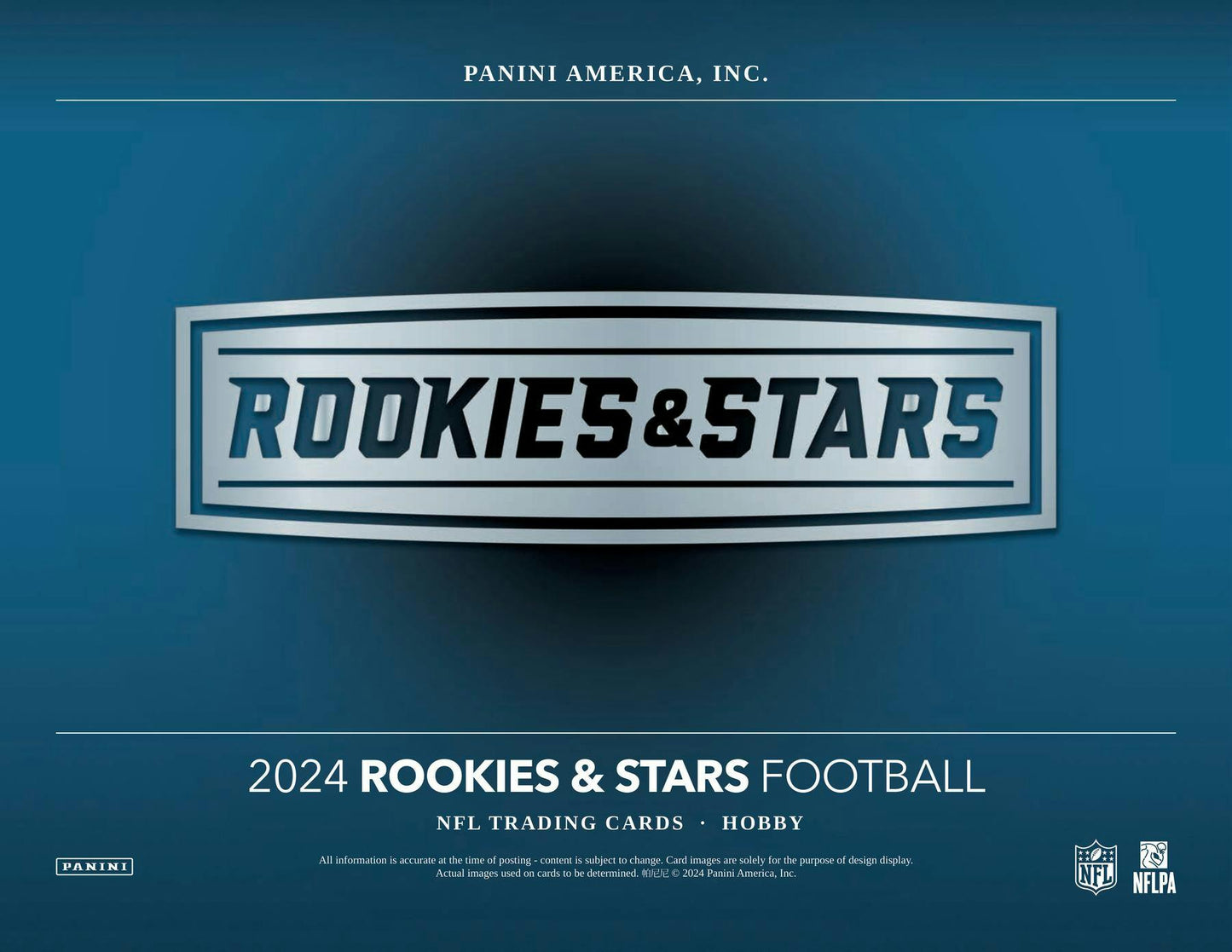 2024 Panini Rookies & Stars Football Hobby Box - Columbia Hobby - Sports Card Boxes - Toploaders - Card Savers