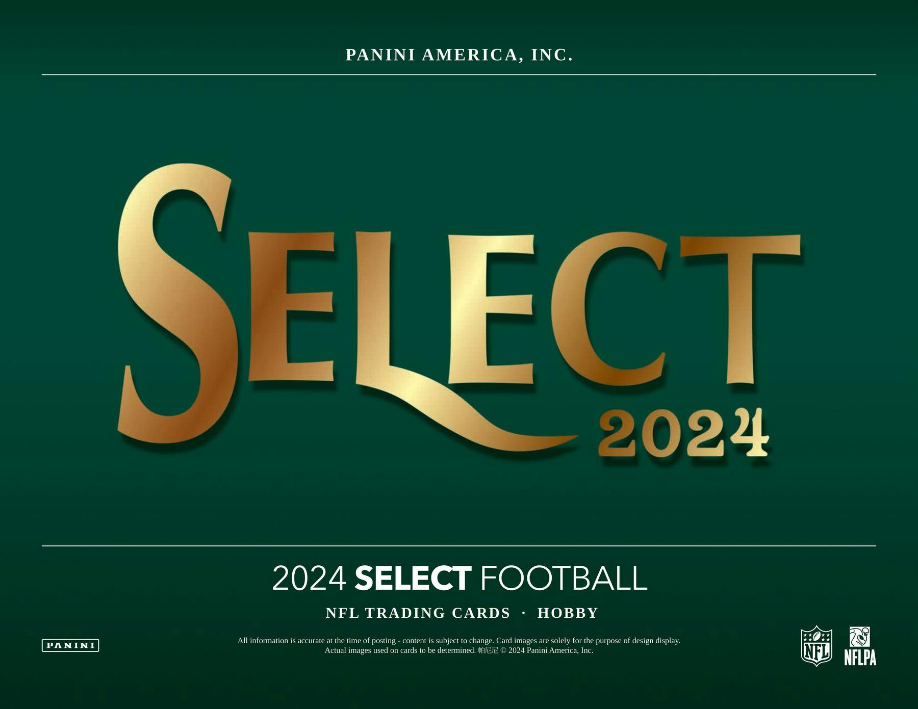 2024 Panini Select Football Hobby Box (Presale) - Columbia Hobby - Sports Card Boxes - Toploaders - Card Savers