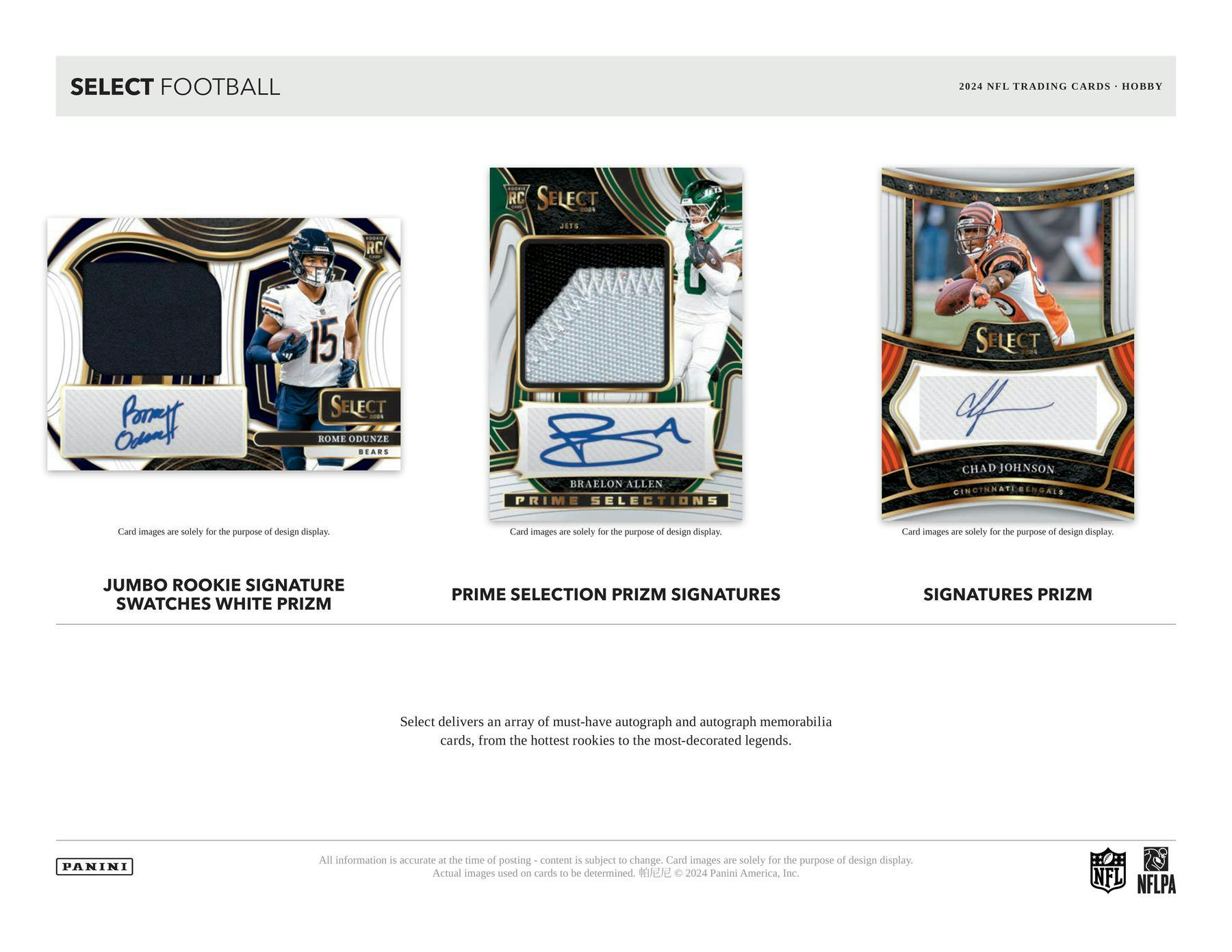 2024 Panini Select Football Hobby Box (Presale) - Columbia Hobby - Sports Card Boxes - Toploaders - Card Savers