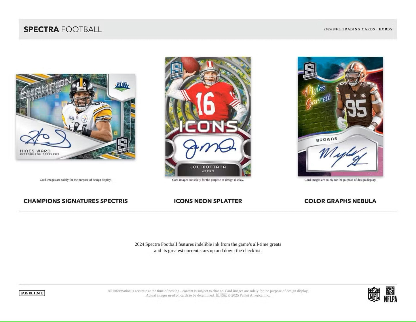 2024 Panini Spectra Football Hobby Box - Columbia Hobby - Sports Card Boxes - Toploaders - Card Savers