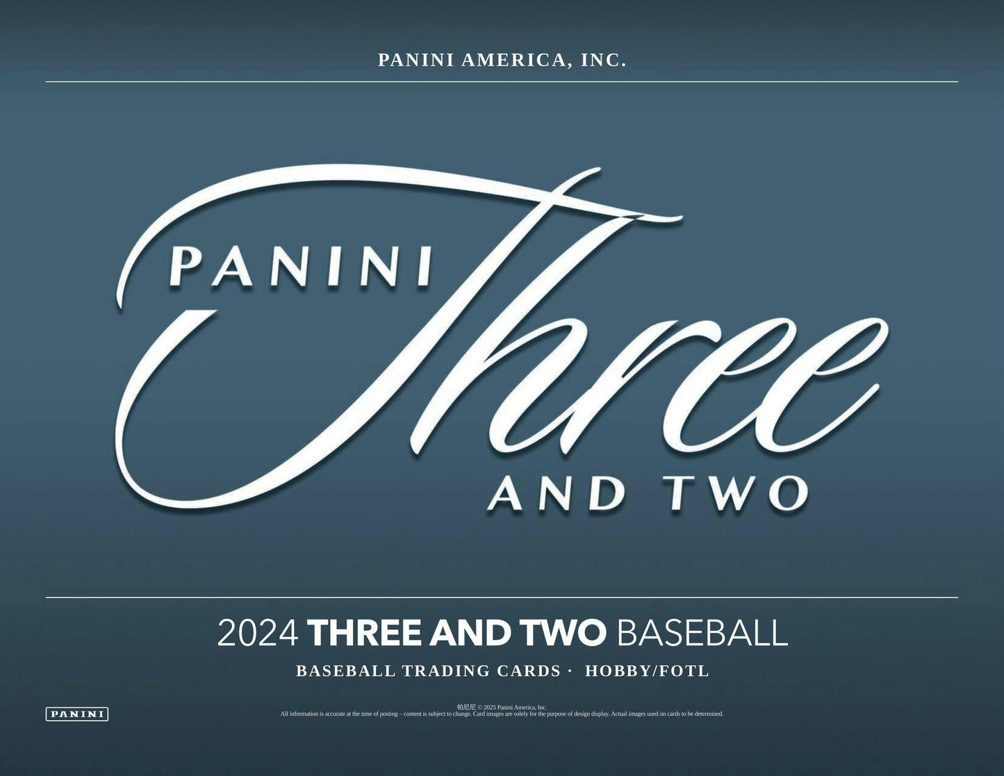 2024 Panini Three and Two Baseball Hobby Box - Columbia Hobby - Sports Card Boxes - Toploaders - Card Savers
