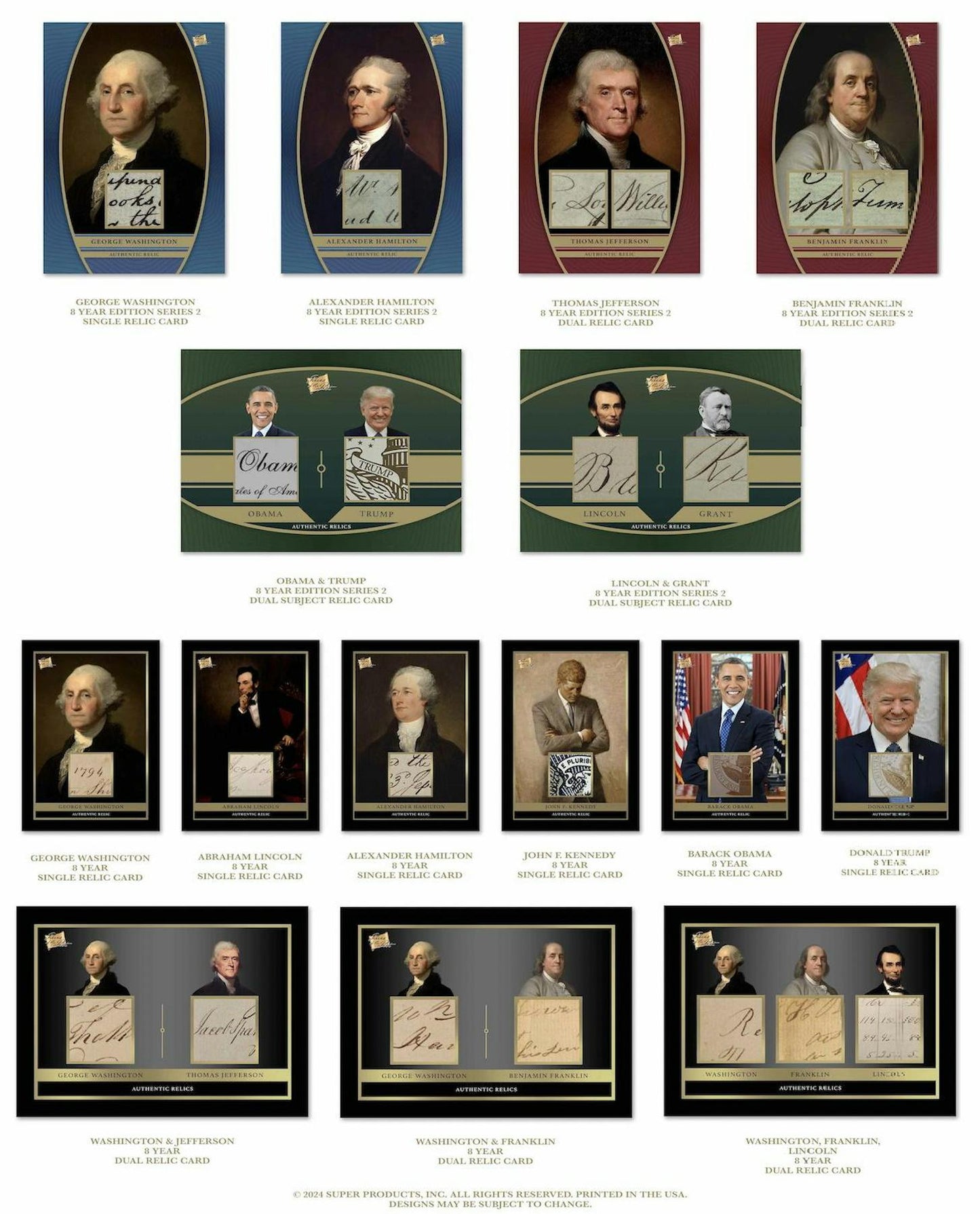2024 Pieces of The Past 8 Year Series 2 Collection Box - Columbia Hobby - Sports Card Boxes - Toploaders - Card Savers