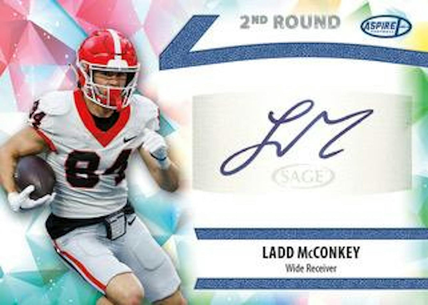 2024 Sage Aspire Football Hobby Box - Columbia Hobby - Sports Card Boxes - Toploaders - Card Savers