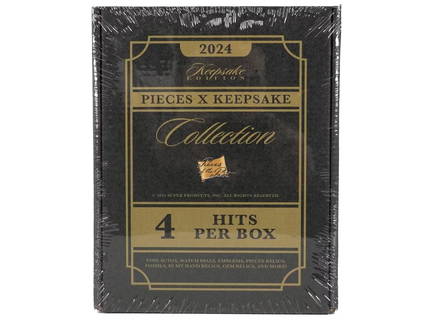 2024 Super Break Pieces X Keepsake Collection Hobby Box - Columbia Hobby - Sports Card Boxes - Toploaders - Card Savers