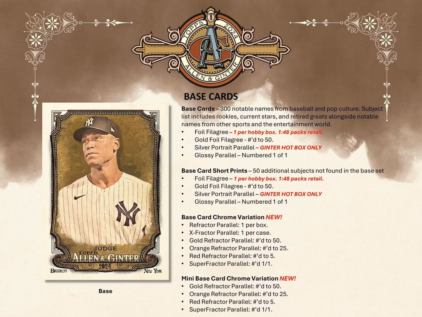 2024 Topps Allen & Ginter Baseball 8 - Pack Blaster Box - Columbia Hobby - Sports Card Boxes - Toploaders - Card Savers