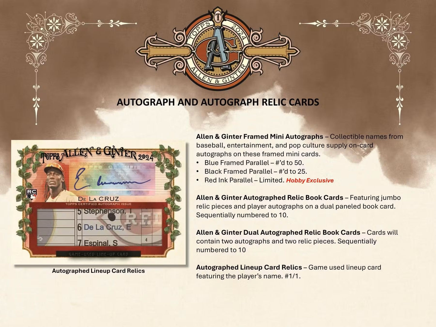 2024 Topps Allen & Ginter Baseball 8 - Pack Blaster Box - Columbia Hobby - Sports Card Boxes - Toploaders - Card Savers