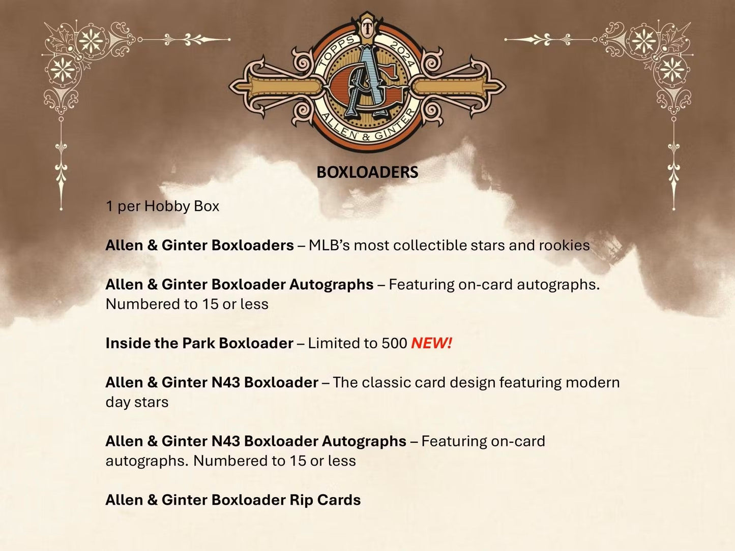 2024 Topps Allen & Ginter Baseball 8 - Pack Blaster Box - Columbia Hobby - Sports Card Boxes - Toploaders - Card Savers
