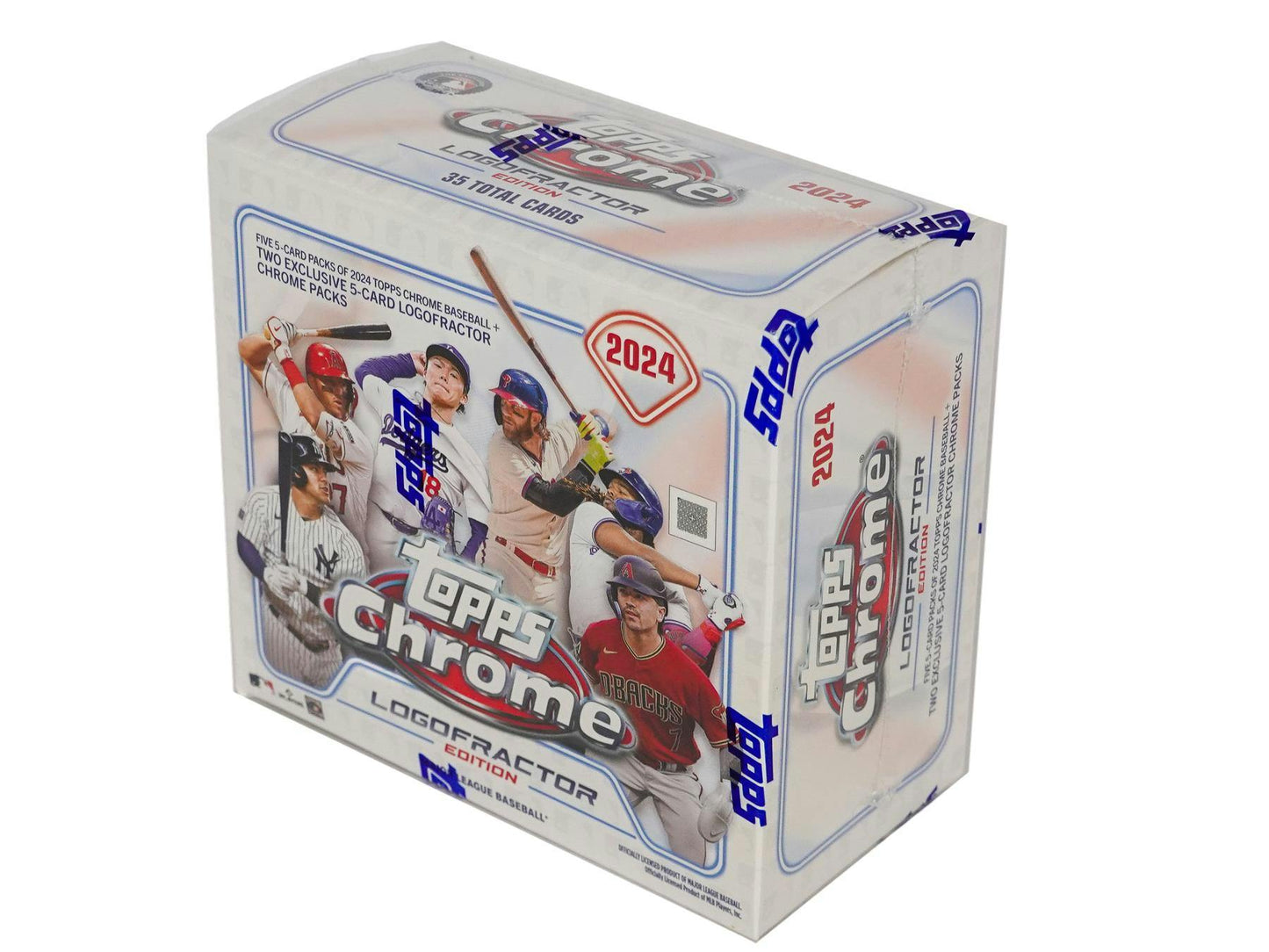 2024 Topps Chrome Baseball Logofractor Edition Box - Columbia Hobby - Sports Card Boxes - Toploaders - Card Savers