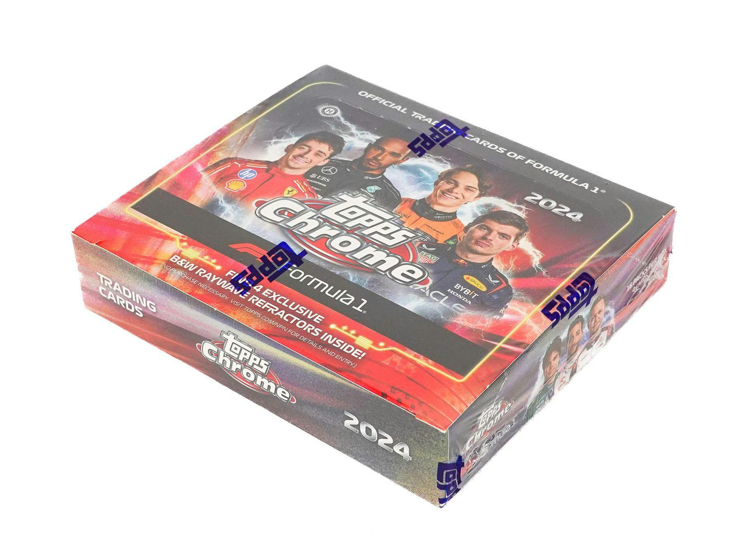 2024 Topps Chrome F1 Formula 1 Qualifying Lap Hobby Box - Columbia Hobby - Sports Card Boxes - Toploaders - Card Savers
