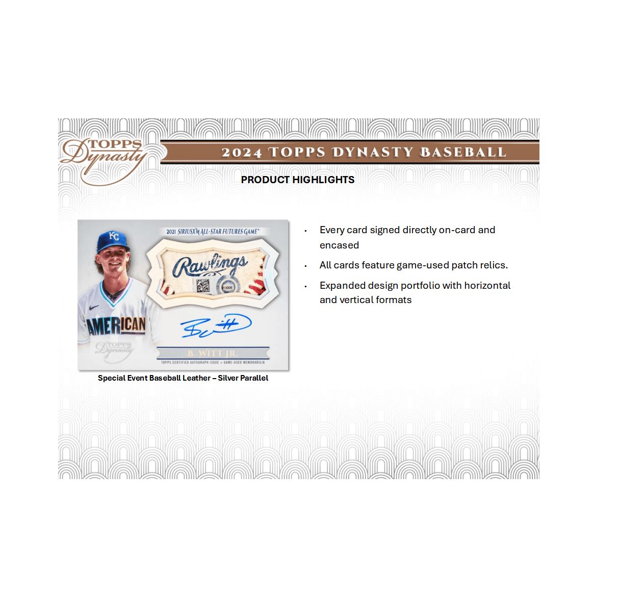 2024 Topps Dynasty Baseball Hobby Box - Columbia Hobby - Sports Card Boxes - Toploaders - Card Savers