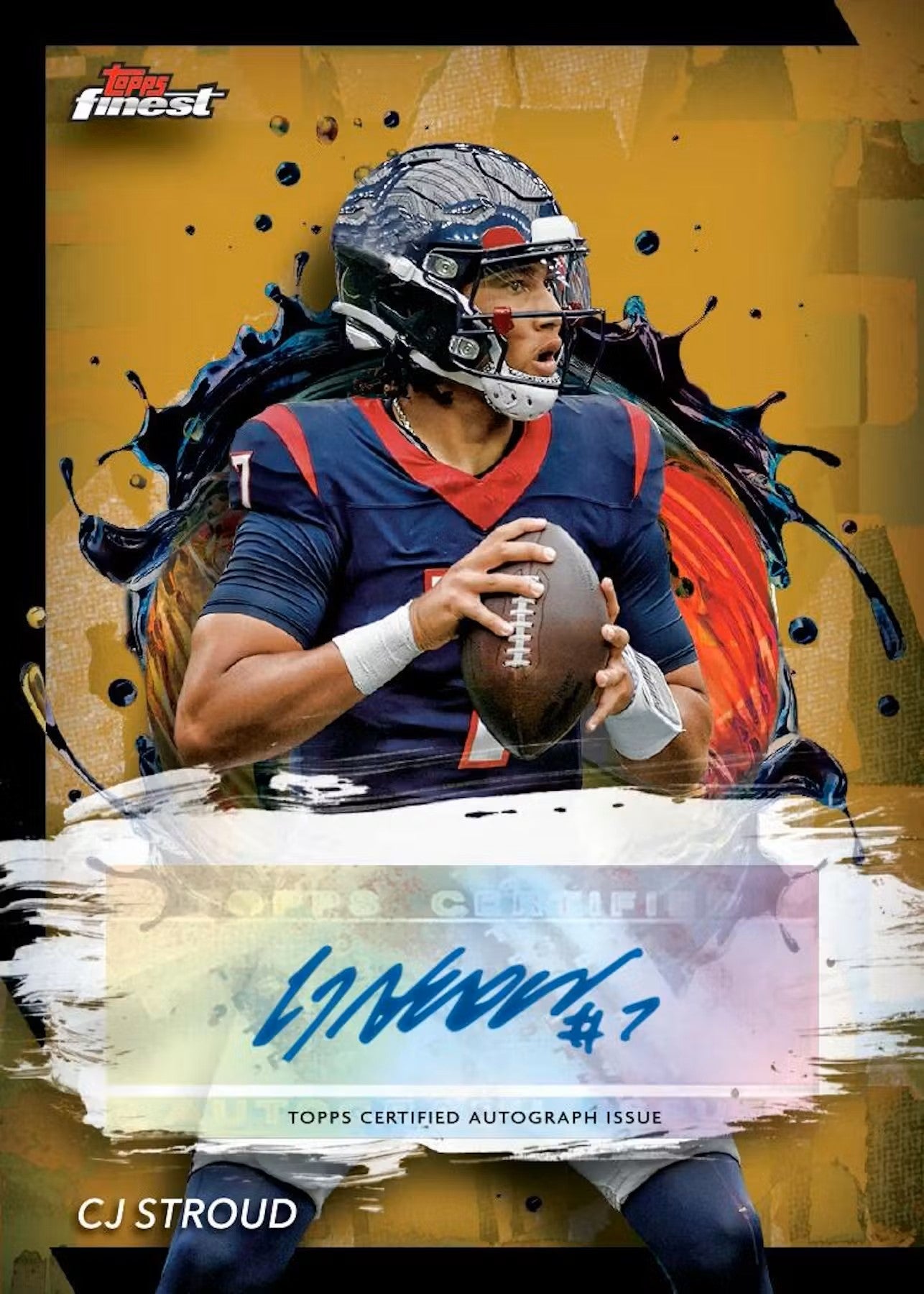 2024 Topps Finest Football Hobby Box - Columbia Hobby - Sports Card Boxes - Toploaders - Card Savers