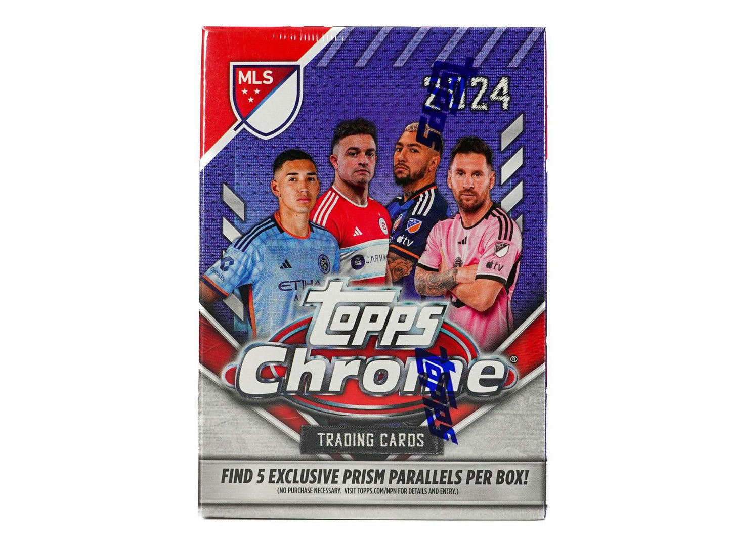 2024 Topps MLS Major League Soccer Chrome 7 - Pack Blaster Box - Columbia Hobby - Sports Card Boxes - Toploaders - Card Savers