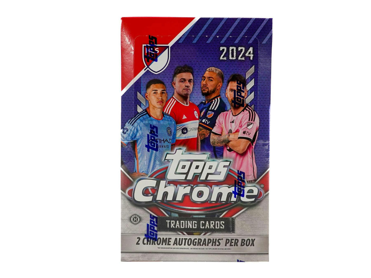 2024 Topps MLS Major League Soccer Chrome Hobby Box - Columbia Hobby - Sports Card Boxes - Toploaders - Card Savers