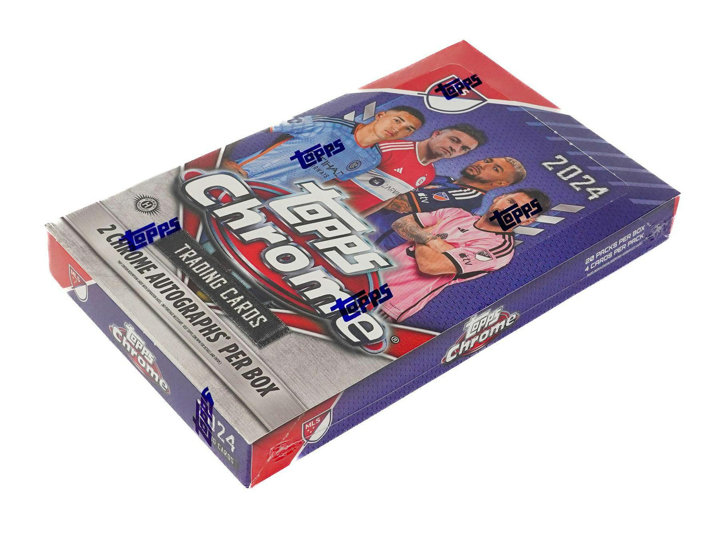 2024 Topps MLS Major League Soccer Chrome Hobby Box - Columbia Hobby - Sports Card Boxes - Toploaders - Card Savers