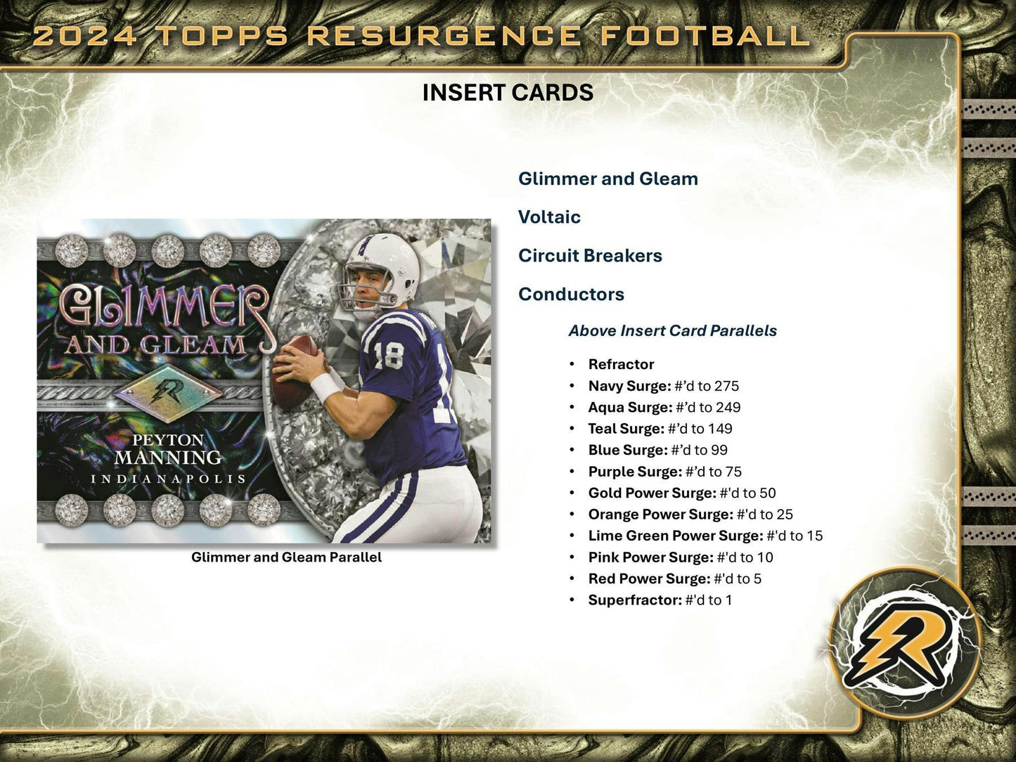 2024 Topps Resurgence Football 8 - Pack Value SE Blaster Box - Columbia Hobby - Sports Card Boxes - Toploaders - Card Savers